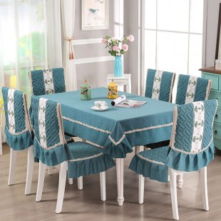 Tablecloth and chair covers with backs, admiral