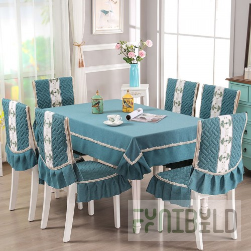 Tablecloth and chair covers with backs, admiral