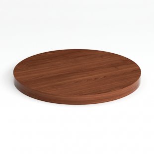 Table top veneer, 40 in, round