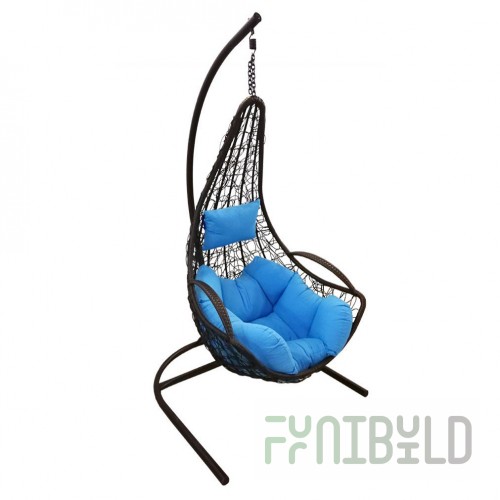 Hanging 1-seater chair BEND3