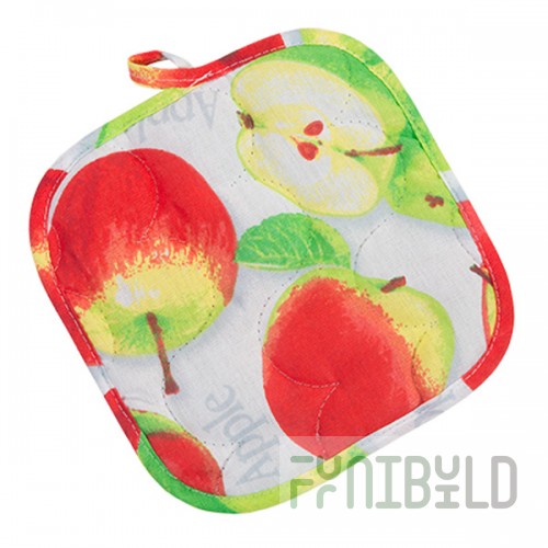 Square Potholder Apple Treat