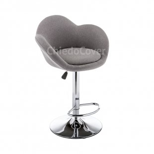 Bar stool Cotton gray