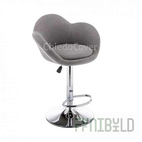 Bar stool Cotton gray