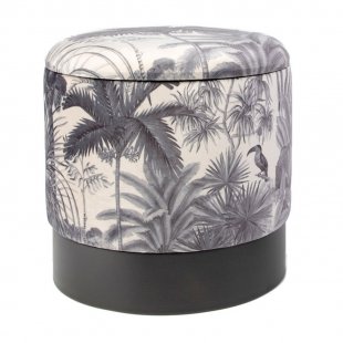 Pouf with lid Redford