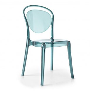 Chair Parisien Blue, plastic