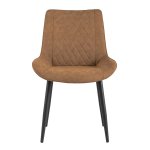 Chair Nevada, eco-leather, brown