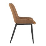 Chair Nevada, eco-leather, brown