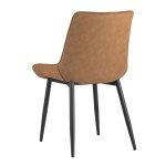 Chair Nevada, eco-leather, brown