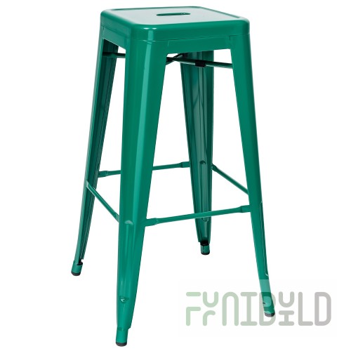 Tolix Bar Stool Aquamarine