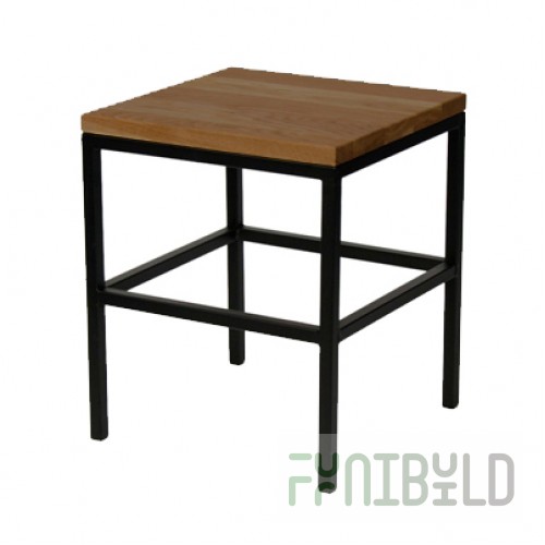 Stool Loft-11 H, antique walnut