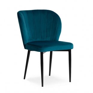 Shelly chair, turquoise