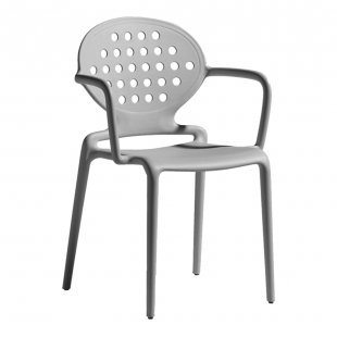 Plastic chair Colette, Tortora