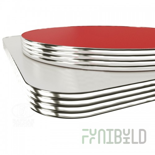 Tabletop LDSP d700 with aluminum edge
