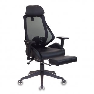 Gaming chair CH-770/BLACK black artificial leather/mesh