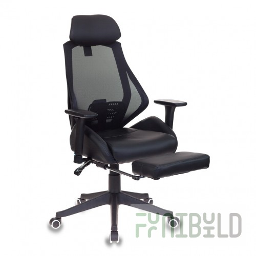 Gaming chair CH-770/BLACK black artificial leather/mesh