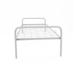 Metal bed Iskra with partition
