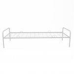 Metal bed Iskra with partition
