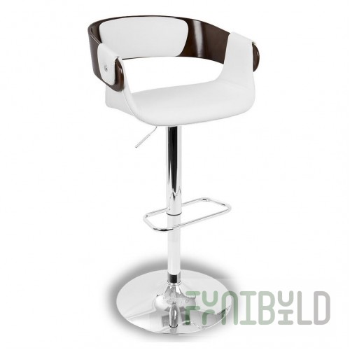 Bar stool Warabi white