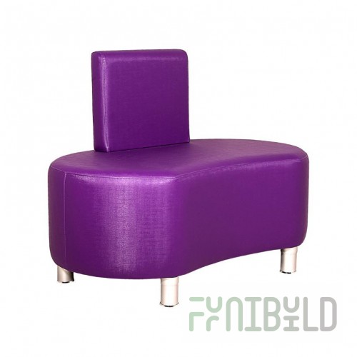 Pouf for the hall Evita, single