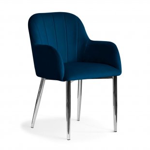 Tulip chair, blue