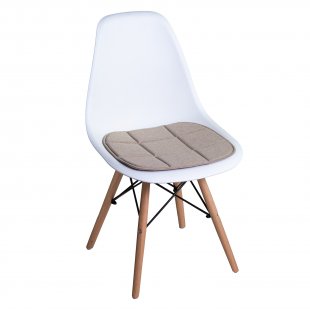Chair cushion, biscuit beige