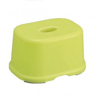 Children's plastic chair, lime, small