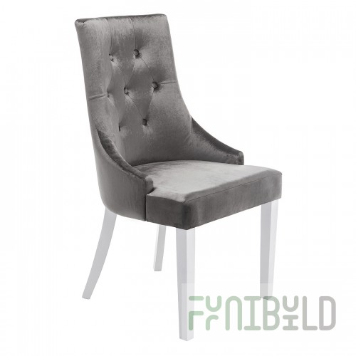 Chair Elegance gray, white