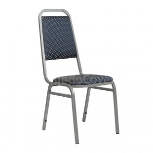 Chair Denver 20mm - Light, silver, blue crown