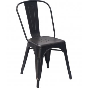 Chair Tolix Black patina gold