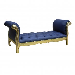 Louise bench with armrests