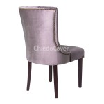 Half armchair Sharri, color platinum