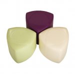Pouf for the hall Angelica, triangular