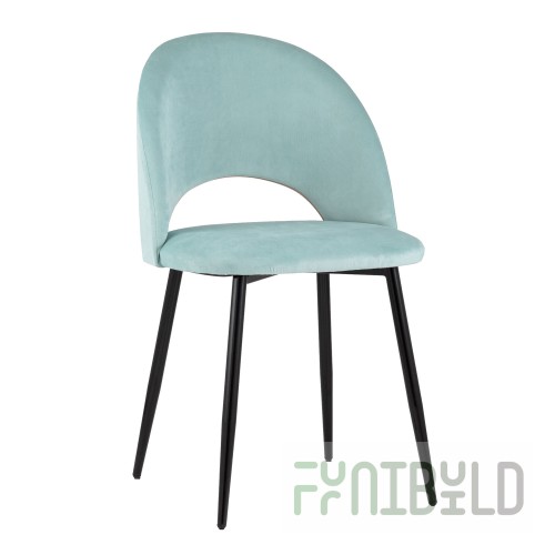 Sophie chair velor, light blue
