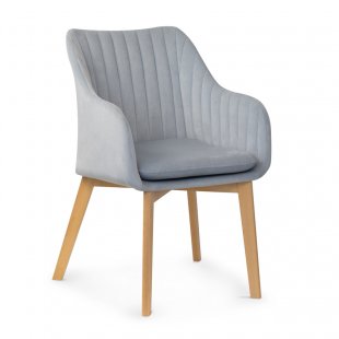 Huan II chair, silver