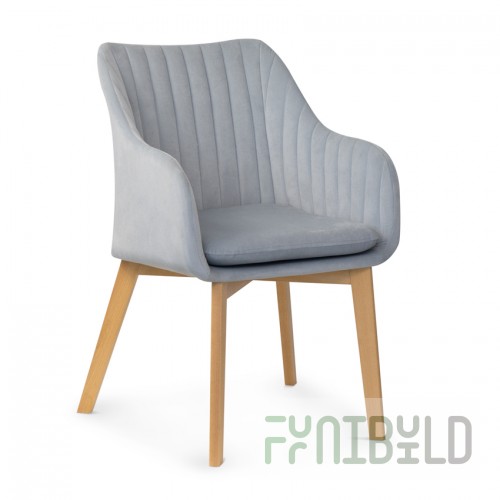 Huan II chair, silver