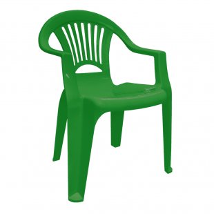Plastic chair Luch, green