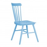 Tucker Chair, Blue Wood