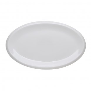 Oval dish with rim 350 in Royal White 4, 16