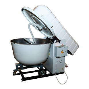 Dough mixing machine PENZMASH TMM-140.2 with a carbon steel bowl