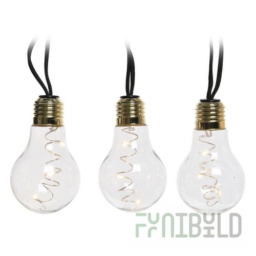 Garland Retro Bulbs 10 lamps with warm white light