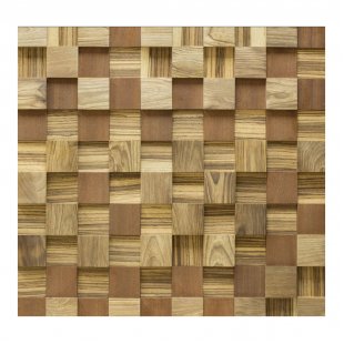 Wall panel Exclusive, zebrano, sapele, olive