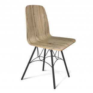 Chair Del-Ri oak kera