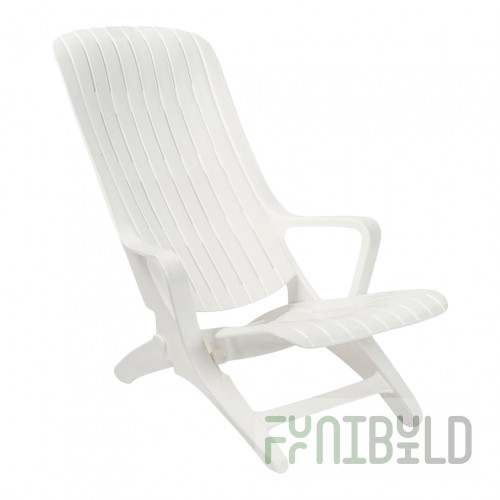 Plastic sun lounger 1