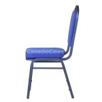 Chair Hit 25mm, frame velvet, blue velveteen Chair Hit 25mm, frame velvet, blue velveteen