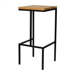 Loft-11 H bar stool with footrest
