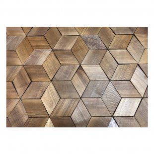 Wall panels, ash, walnut color