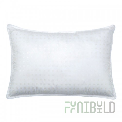 Pillow swan down in teak 50x70