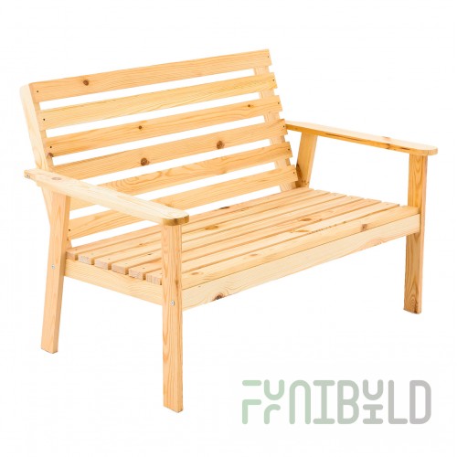 Two-seater bench Greta