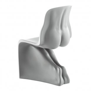 Chair Him and Her white