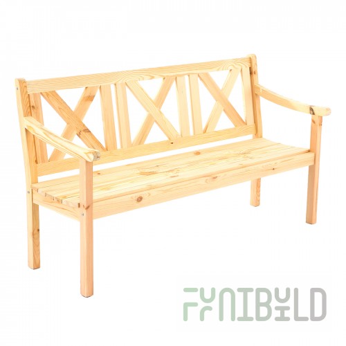 Three-seater bench Copenhagen